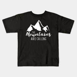 The mountains are calling Kids T-Shirt